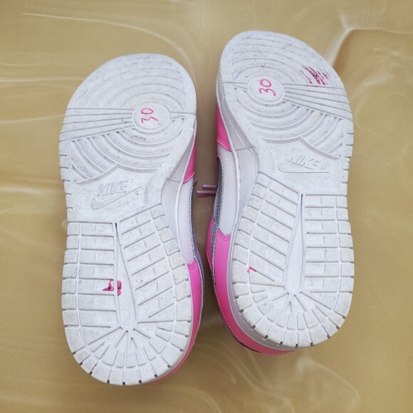 Nike Dunk Low Unlocked By You ID Custom Shoes Pink/White Men's 8.5 Women's 10 - Picture 11 of 11
